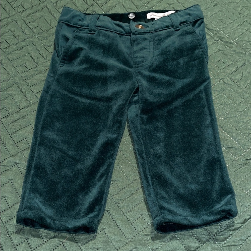 Tommy Bahama Kids' Velvet Green Formal Pants